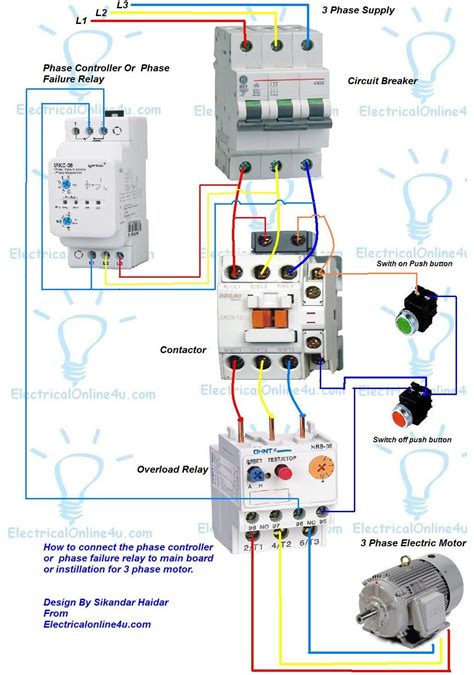 contactor connected to electrical box|line contactor.